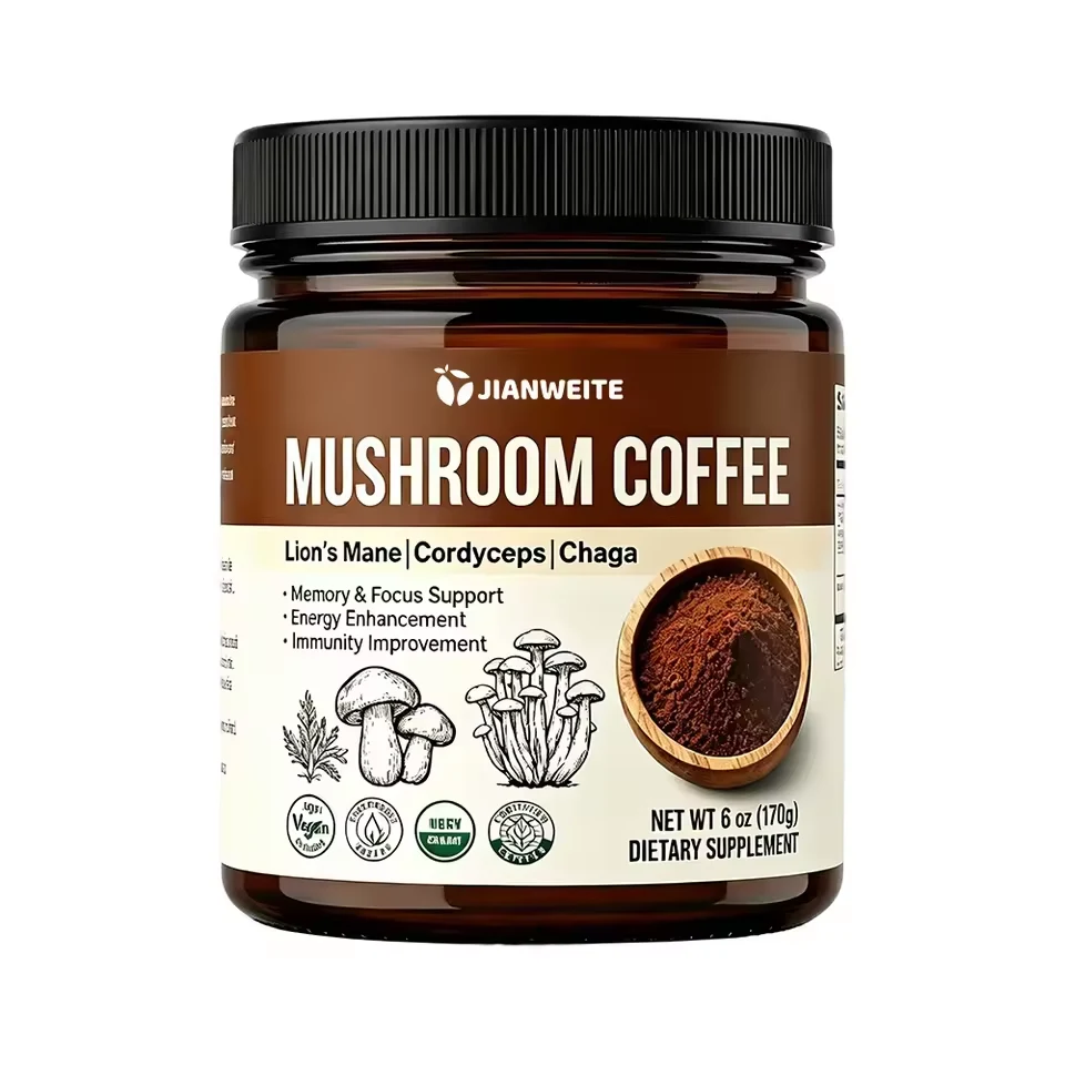 Mushroom coffee powder product image