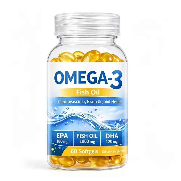 OEM Omega-3 Fish Oil Softgels for Private Label Brands