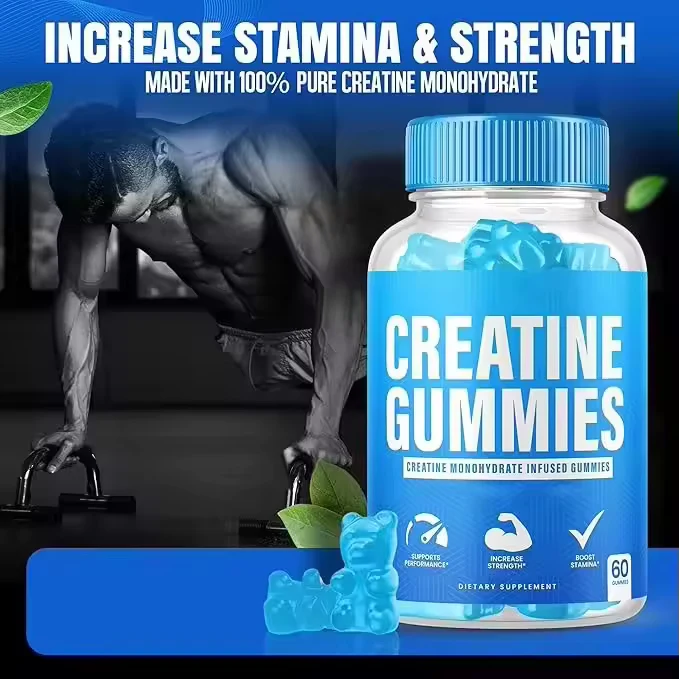 Creatine Monohydrate Gummies 5000 mg product presentation