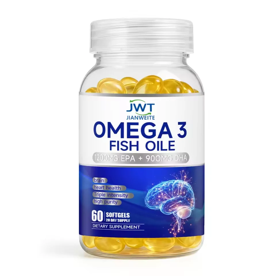 OEM Omega-3 Fish Oil Softgels for Private Label Brands product presentation