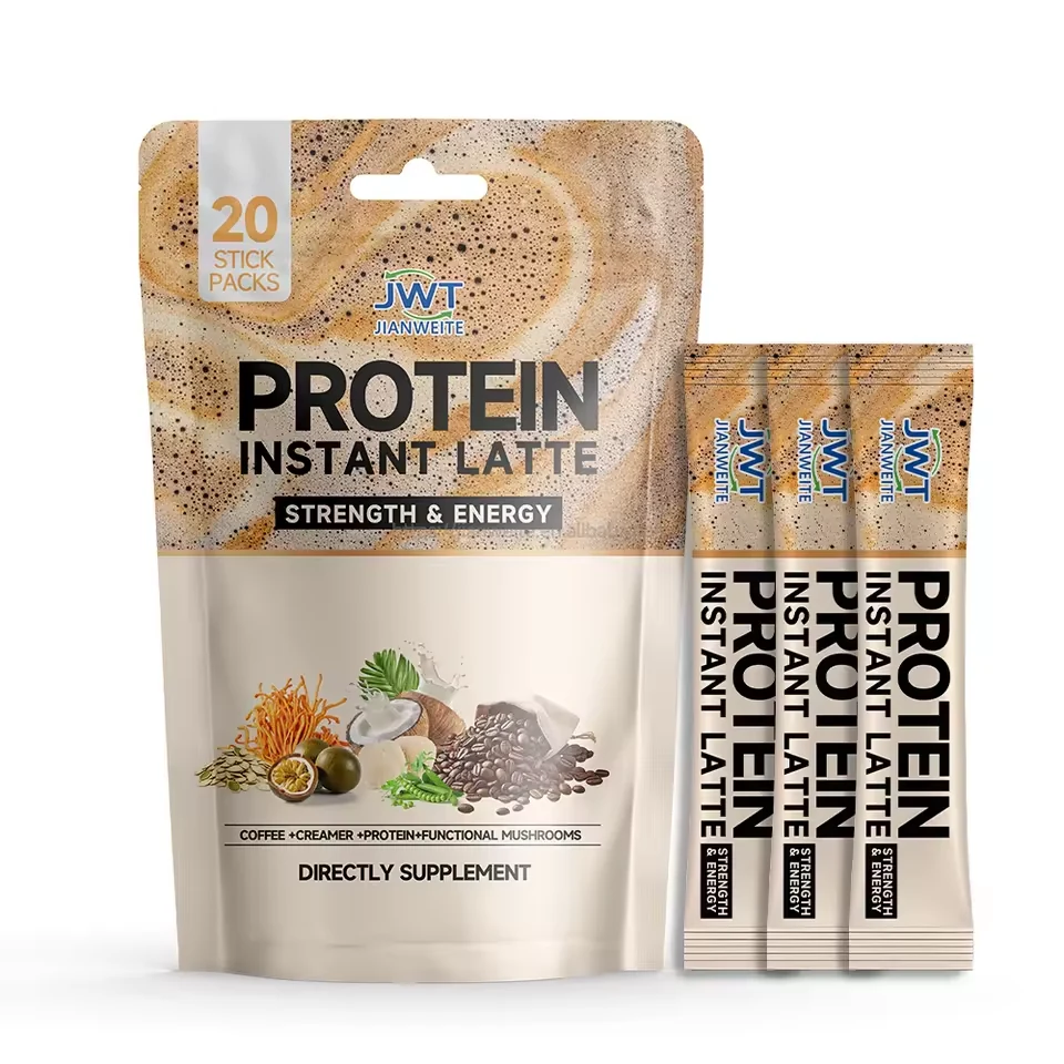 Superfood Protein Instant Latte product presentation
