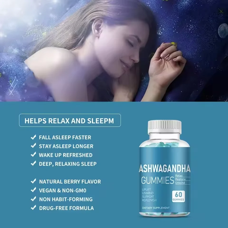 Ashwagandha Gummies formula and packaging details
