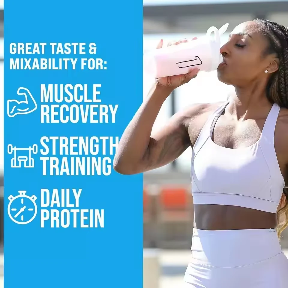Clear Whey Protein Isolate Powder formula and packaging details