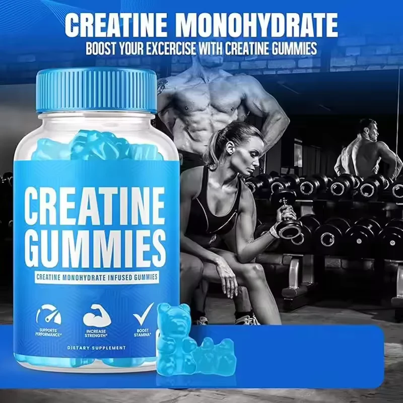 Creatine Monohydrate Gummies 5000 mg formula and packaging details