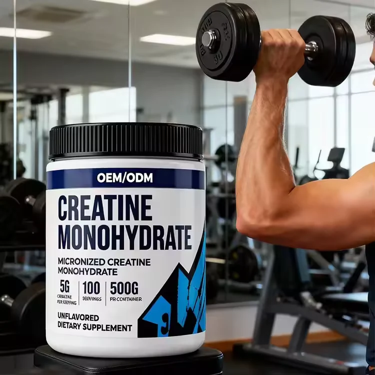 Creatine Monohydrate Powder 500 g formula and packaging details