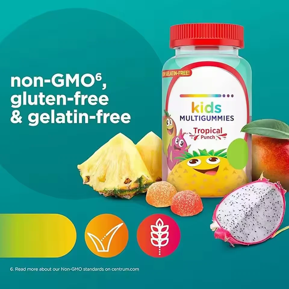 Kids Multivitamin Gummies formula and packaging details