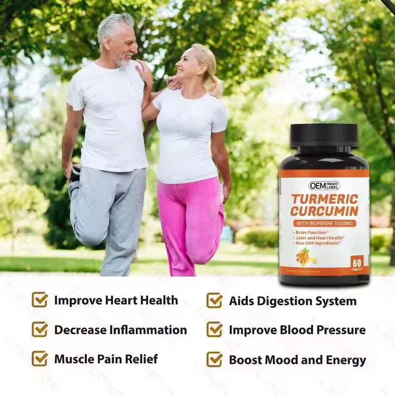 Turmeric Curcumin Tablets 95% formula and packaging details